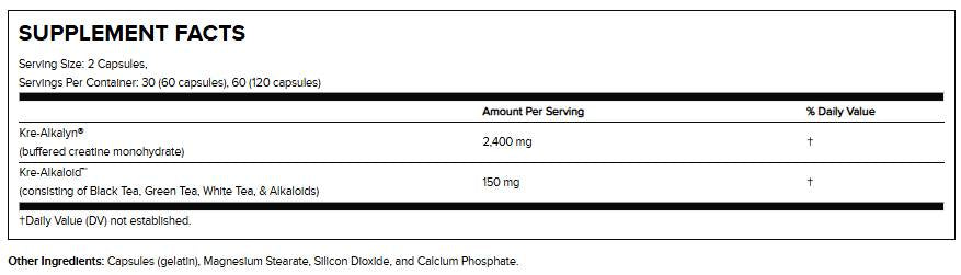 Kre-Alkalyn EFX PRO - 120 капсули - Feel You