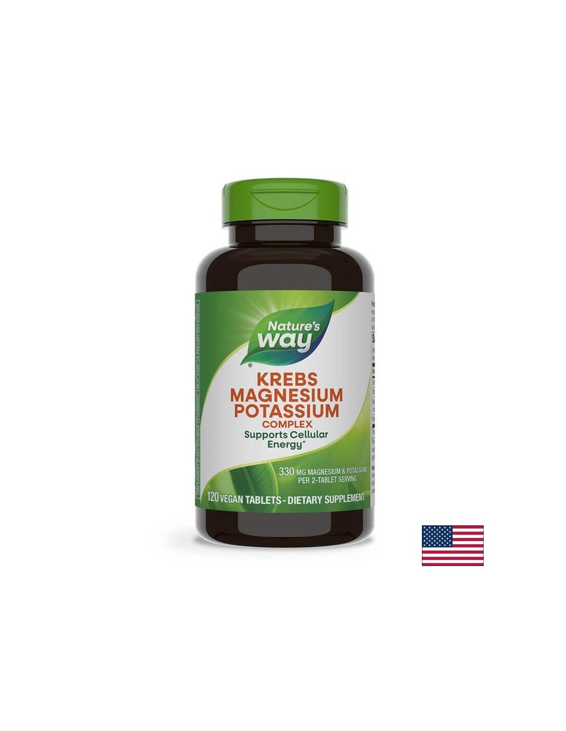 Krebs Magnesium Potassium Complex/ Магнезий и Калий (Биоактивен минерален комплекс) x 120 таблетки - Feel You