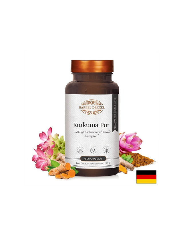 Куркума – храносмилане, черен дроб и жлъчен мехур - Kurkuma Pur, 60 капсули Bärbel Drexel - Feel You