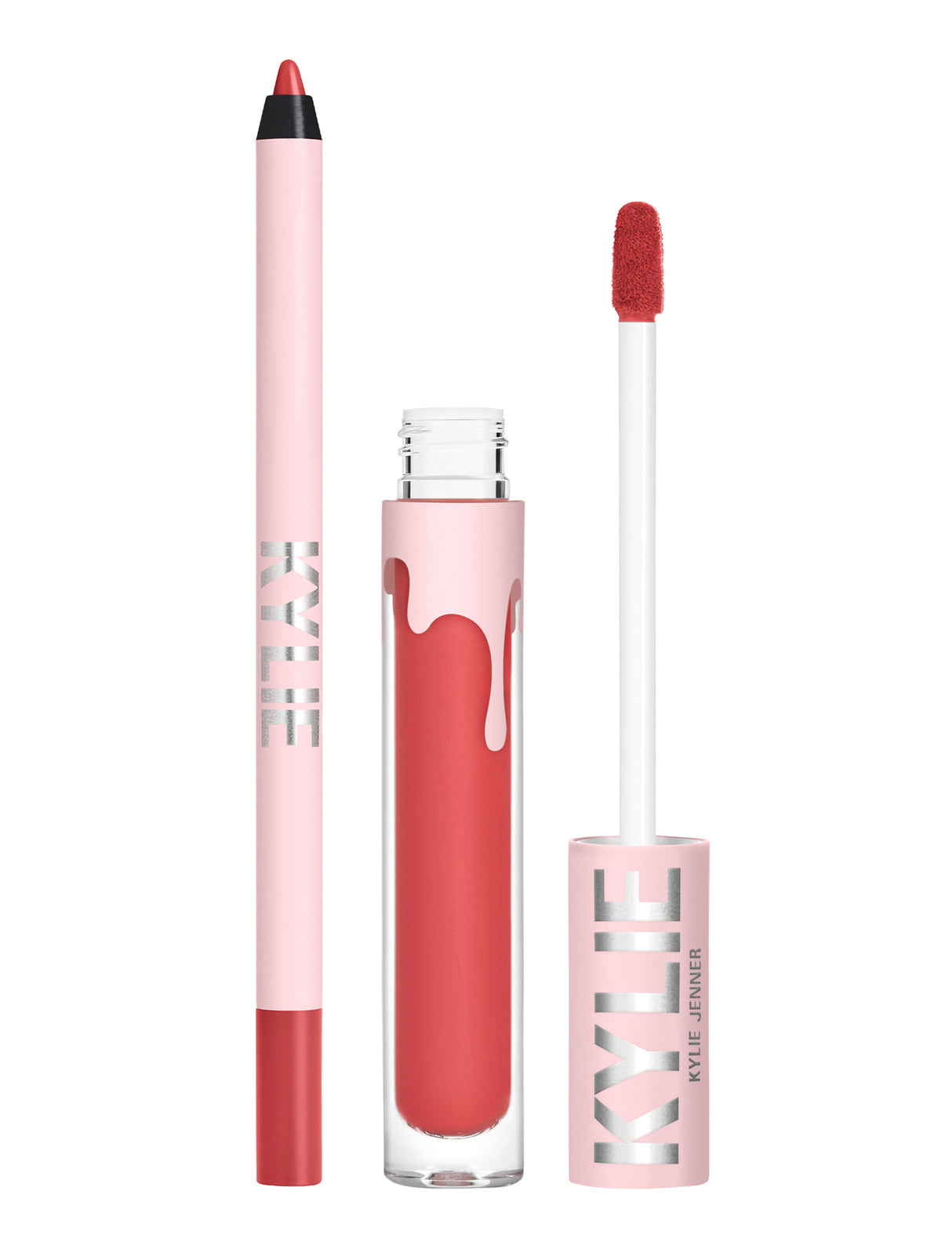 Kylie Cosmetics - Matte Liquid Lipstick + Lip Liner Set - Feel You