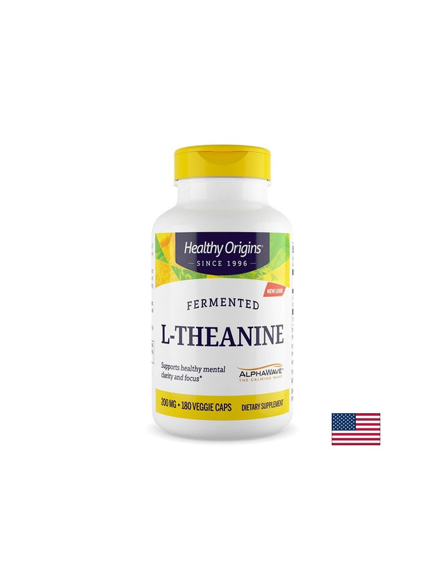 L-Теанин – Спокойствие и ментален фокус, 100 mg, 180 капсули - Feel You