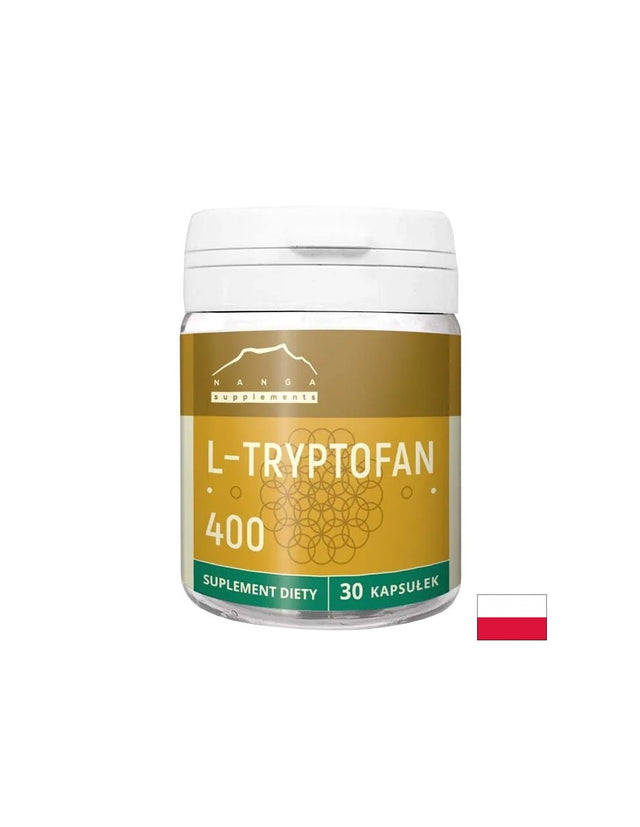 Стрес и безсъние - L-Триптофан, 400 mg х 30 капсули - Feel You