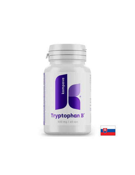 L-триптофан 490 mg + витамини B6 и B3 – Спокоен сън и емоционален баланс, 60 дневни дози, 60 капсули - Feel You