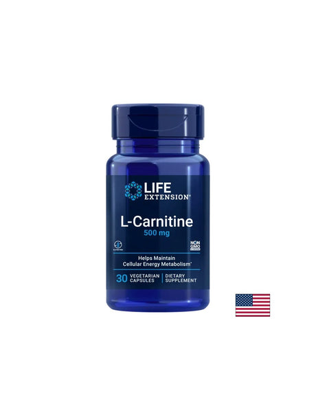 Клетъчно здраве и нервна система - L-Карнитин (тартарат), 500 mg x 30 капсули - Feel You