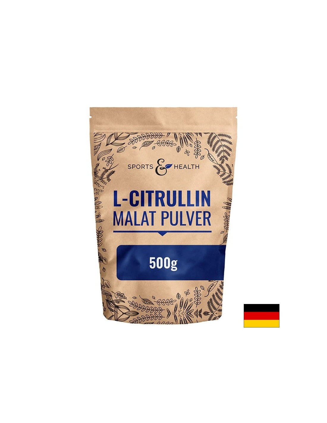L-Цитрулин Малат – Мускулна издръжливост, 6000 mg, 500 g прах - Feel You