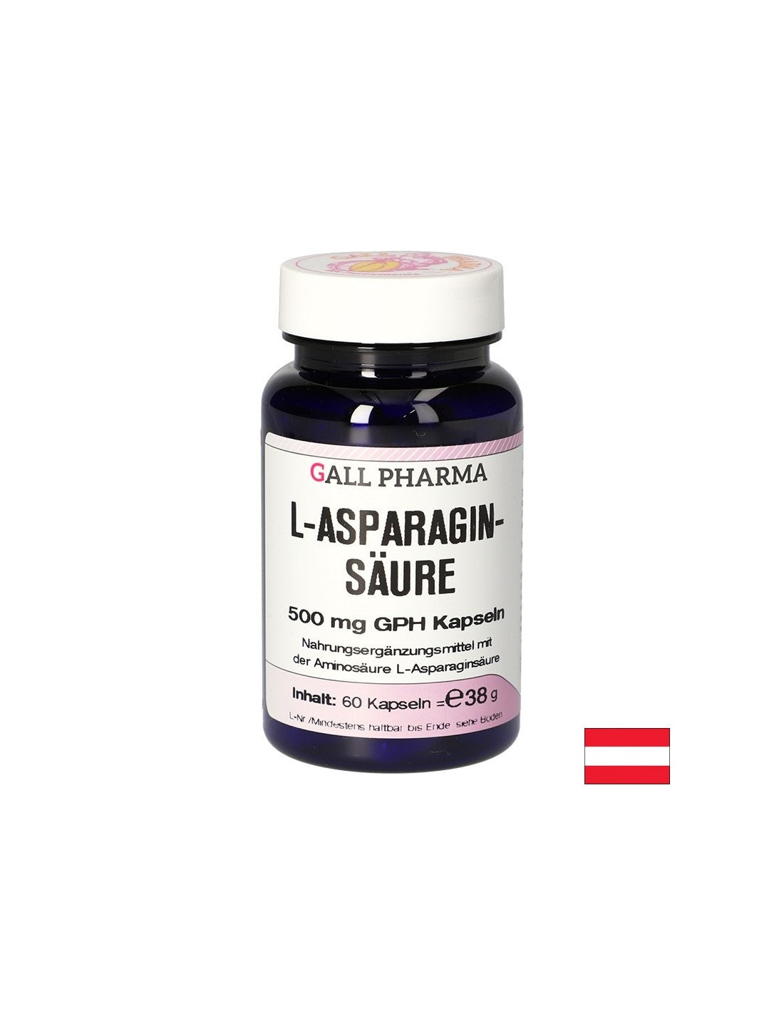 Нервна и мозъчна функция L-Aспаргинова киселина 500 mg х 60 капсули - Feel You