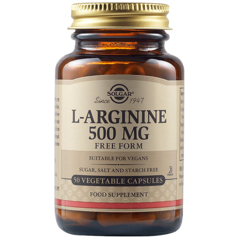 L-Arginine 500 mg - 50 капсули - Feel You