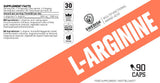 L-Arginine 500 mg - 90 капсули - Feel You