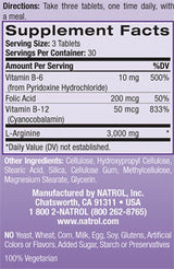 L-Arginine 5000 mg. / 90 Tabs. - Feel You