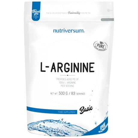 L-Arginine Powder | 100% Pure - 500 грама - Feel You