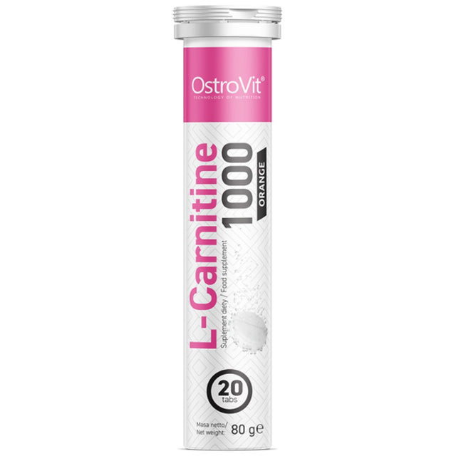 L-Carnitine 1000 / Effervescent 20 разтворими таблетки - Feel You