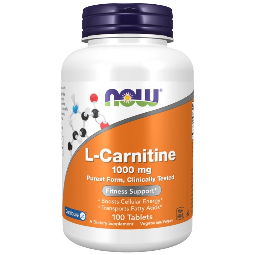 L-Carnitine 1000 mg | Carnipure® - 100 Таблетки - Feel You