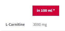 L-Carnitine 3000 Sport Shot - 100 мл - Feel You