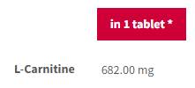 L-Carnitine Endurance Sport | Effervescent - 20 разтворими таблетки - Feel You