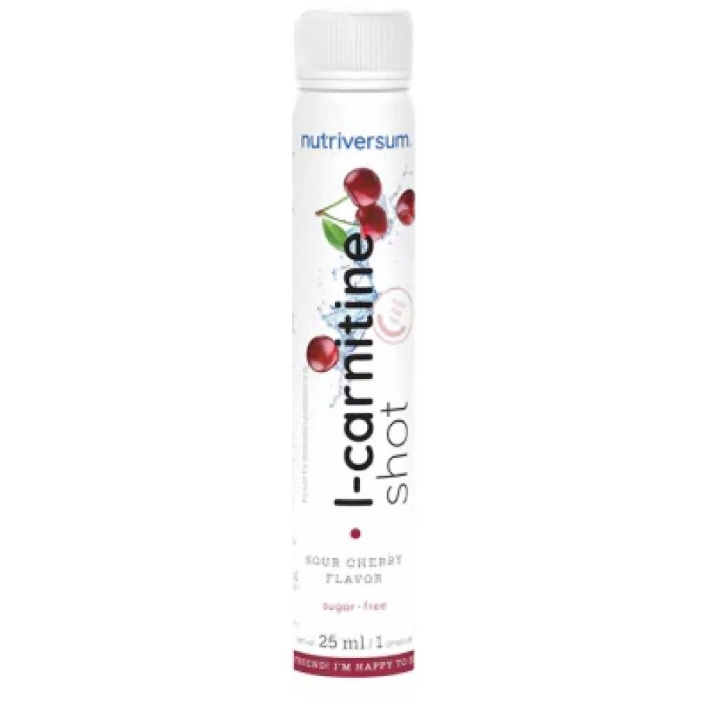 L-Carnitine Liquid Shot 3000 | with Chromium - 25 мл - Feel You