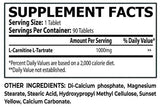 L-Carnitine Tabs 1000 mg - 90 Таблетки - Feel You