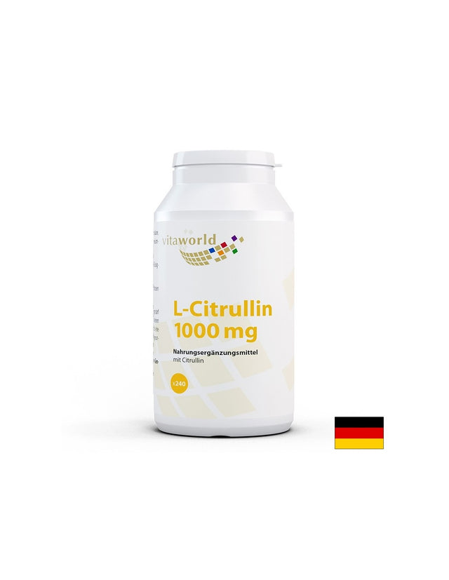 Мускулна функция, възстановяване - Л-Цитрулин (L-Citrulin), 1000 mg x 240 таблетки - Feel You