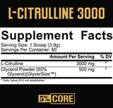 L-Citrulline 3000 | with GlycerSize™ - 234 грама - Feel You