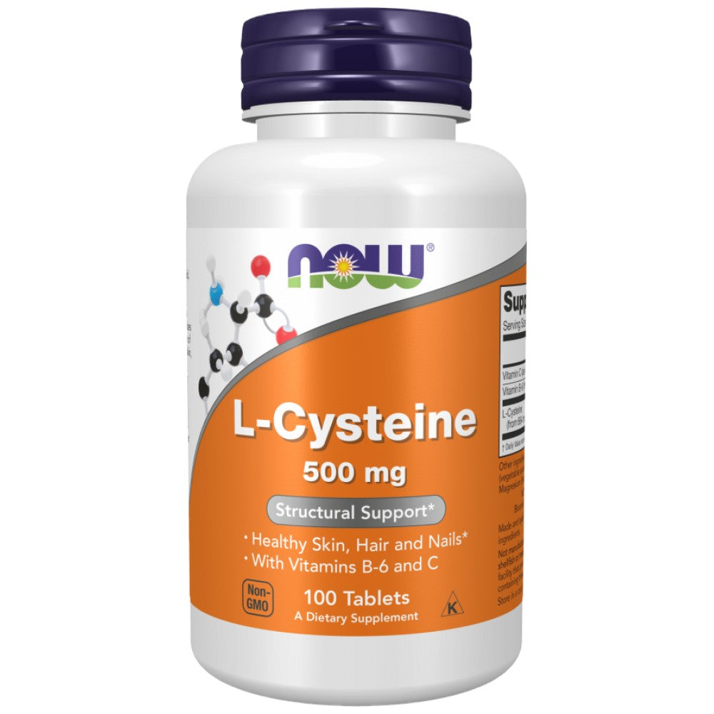 L-Cysteine 500 mg - 100 Таблетки - Feel You