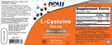 L-Cysteine 500 mg - 100 Таблетки - Feel You