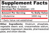 L-GLUTAMINE 1000 mg - 100 Tablets