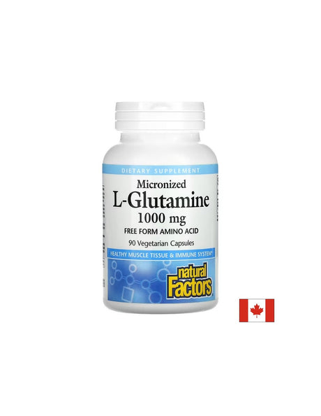 L-Glutamine 1000 mg | Micronized - 90 капсули - Feel You