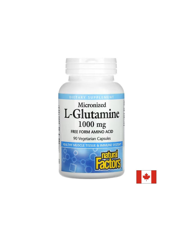 L-Glutamine 1000 mg | Micronized - 90 капсули - Feel You