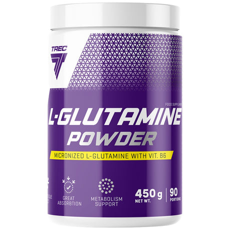 L-Glutamine Powder | Micronized Glutamine with Vit. B6 - 450 грама - Feel You
