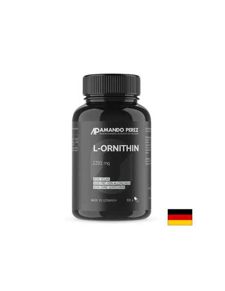 Детоксикация - L-орнитин (L-Ornithin) Amando Perez, 100 капсули - Feel You