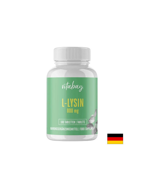 Херпес и вирусни инфекции - Л-Лизин (L-Lysin), 800 mg x 180 таблетки - Feel You