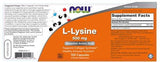 L-Lysine 500 mg - 100 капсули - Feel You