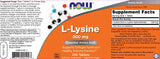 L-Lysine 500 mg - 250 Таблетки - Feel You