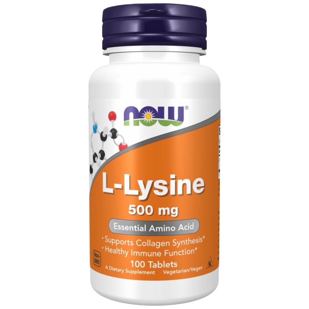 L-Lysine 500 mg - 250 Таблетки - Feel You