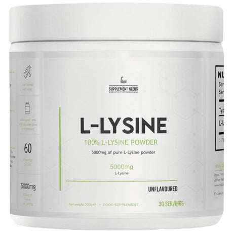 L-Lysine Powder - 300 грама - Feel You