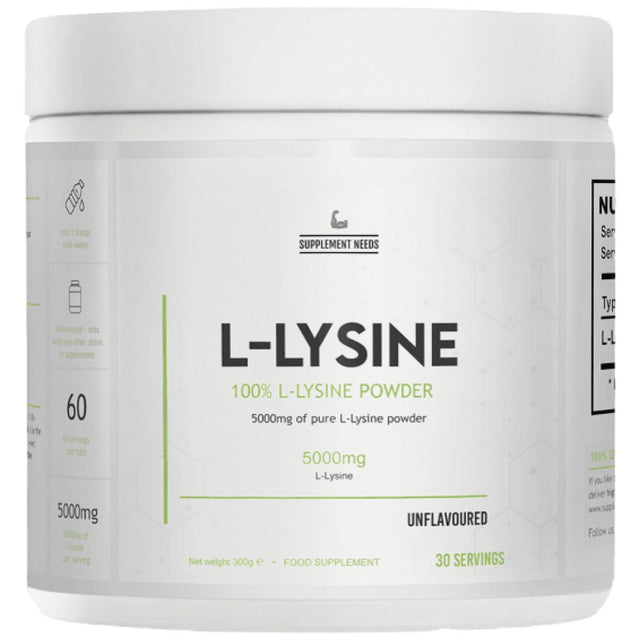 L-Lysine Powder - 300 грама - Feel You