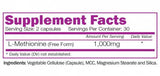 L-Methionine 1000 mg 60 капсули - Feel You