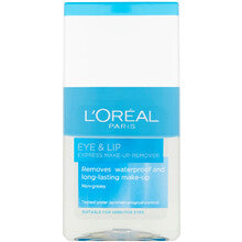 L´Oréal - Eye & Lip Waterproof Make Up Remover - Two-phase make-up remover for the eye area and lips - 125ml - Feel You