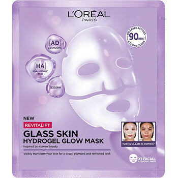 L´Oréal - Filler Glass Skin Mask - Hydrogel brightening mask - 25.0g - Feel You