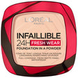 L´Oréal - Infaillible 24H Fresh Wear Foundation in a Powder 9 g - Feel You