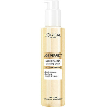 L´Oréal - Nourishing Cleansing Cream - Cleansing cream with collagen - 150ml - Feel You