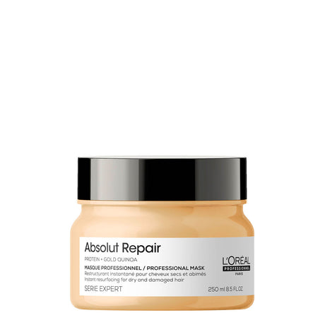 L´Oréal Professionnel - Expert Absolut Repair Gold Quinoa + Protein Instant Resurfacing Masque - Hair Mask - 250ml - Feel You