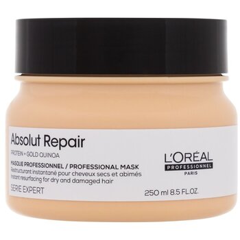 L´Oréal Professionnel - Expert Absolut Repair Gold Quinoa + Protein Instant Resurfacing Masque - Hair Mask - 500ml - Feel You
