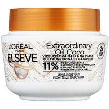 L´Oréal Professionnel - Hair mask with coconut oil for normal to dry, Elseve hair Elseve Extraordinary Oil 300 ml - 300ml - Feel You
