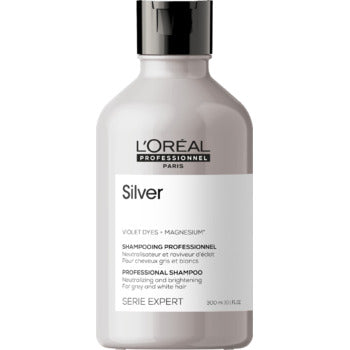 L´Oréal Professionnel - Serie Expert Silver - Gloss Shampoo for recovery and restore vitality gray hair - 1500ml - Feel You