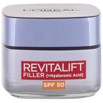 L´Oréal - Revitalift Filler HA Day Cream SPF 50 - Daily skin cream - 50ml - Feel You