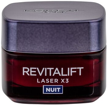 L´Oréal - Revitalift Laser X3 Night Cream - Anti-aging cream - 50ml - Feel You