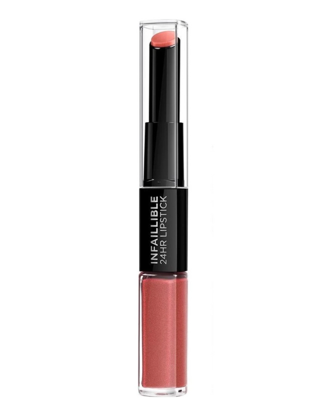 L'Oreal Paris, Infaillible 24H , Cream Lipstick & Lip Gloss, 404, Corail Constant, 5.6 ml - Feel You