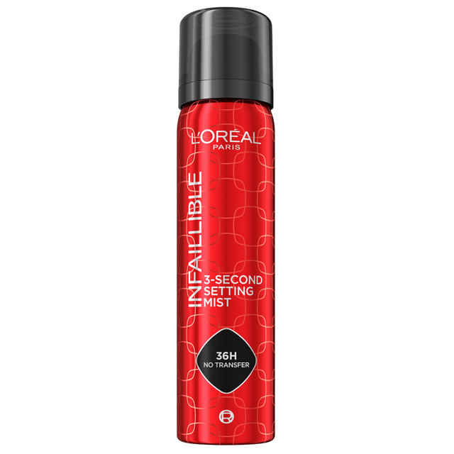 L'Oreal Paris, Infallible, Fixing, Setting Spray, 75 ml - Feel You