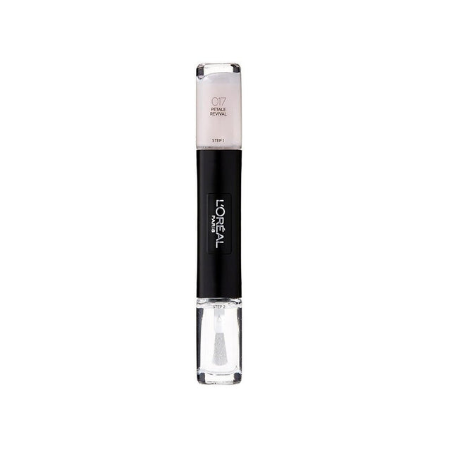 L'Oreal Paris, Infallible, Gel-Effect, Nail Polish 2-In-1, 017, Petale Revival, 2 x, 5 ml - Feel You
