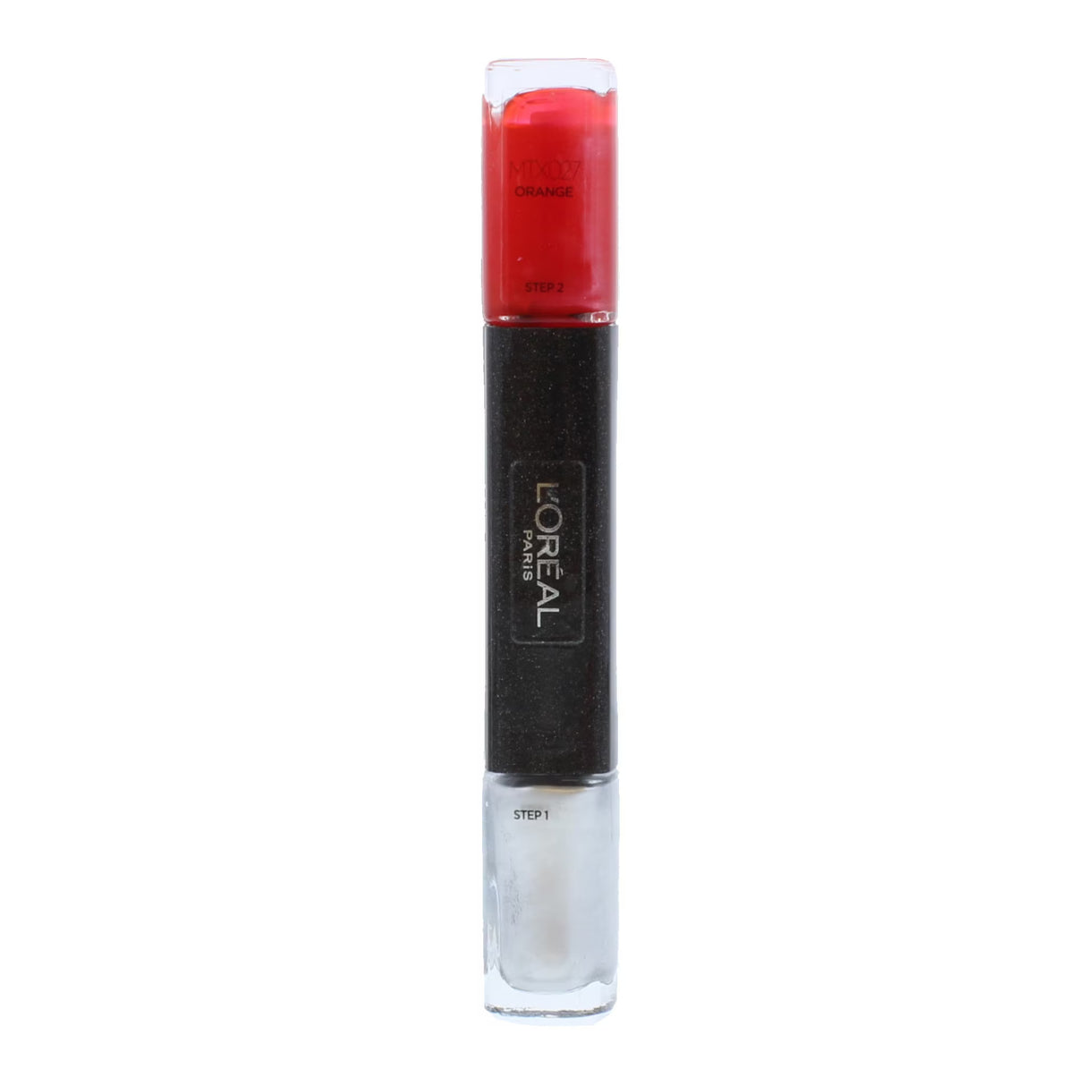 L'Oreal Paris, Infallible, Gel-Effect, Nail Polish 2-In-1, MTX 027, Orange, 2 x, 5 ml - Feel You